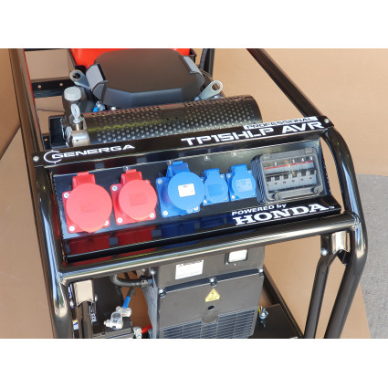 Генератор GENERGA TP15HLP AVR трьохфазний бензиновий (01010104024-1L)